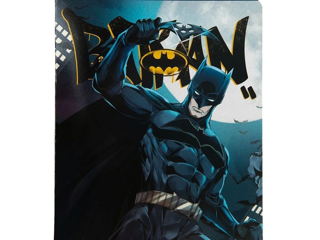 Тетрадь в линию 24 листа, DC Batman (цена за 1шт)