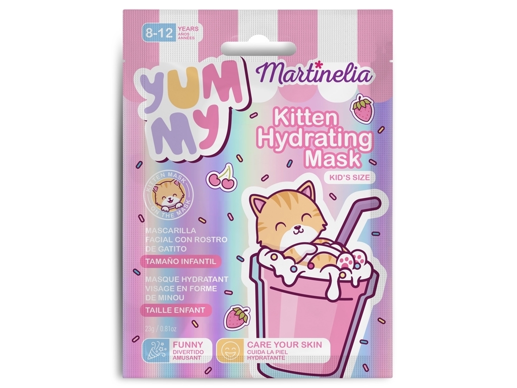 Зволожуюча маска для обличчя YUMMY. Martinelia 77040